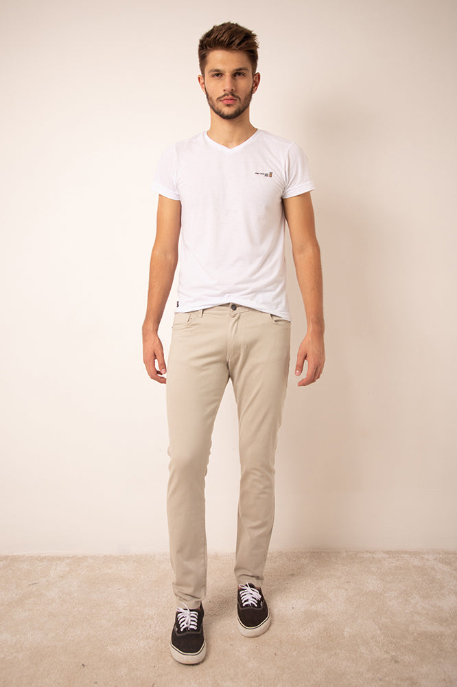 Calça Casual Jeans Masculina SliM Color KDU1038