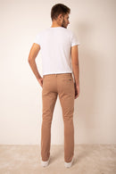 Calça Jeans Chino Esporte fino Masculina Regular. KDU1060