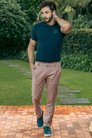 Calça Jeans Chino Esporte fino Masculina Regular. KDU1060