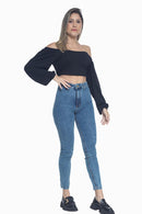 Calça Jeans Feminina Skinny. KDU11221