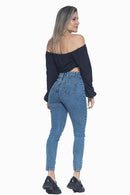 Calça Jeans Feminina Skinny. KDU11221