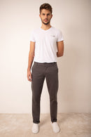 Calça Sarja Color Masc Bolso Faca KDU3006