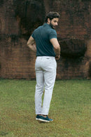 Calça Sarja Color Masc Bolso Faca KDU3006