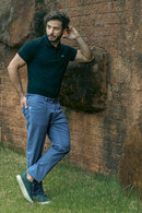 Calça Jeans Masculina Azul Jeans Corte Regular. KDORI40024