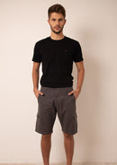 Bermuda Casual Masculina Tradicional Cargo Color KDU4012