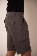 Bermuda Casual Masculina Tradicional Cargo Color KDU4012