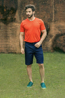 Bermuda Jeans Masculina Corte Slim com Elastano. KDORI74004