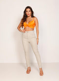 Calça Sarja Feminina Cropped KDORI11748