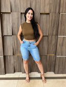 Bermuda Feminina Pedal C/ Elastano KDORI14020S