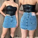 Mini Saia Jeans Feminina KDORI13322
