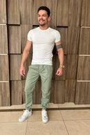 Calça Masculina Jogger C/ Elastano KDU1113