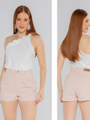 Shorts Casual Feminino Confort KDORI12831