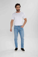 Calça Jeans Azul Clara Skinny Masc. KDORI32017