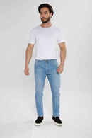 Calça Jeans Azul Clara Skinny Masc. KDORI32017
