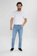 Calça Jeans Azul Clara Skinny Masc. KDORI32017